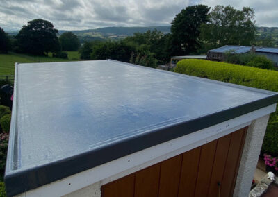 GRP roof in Sleights – 2