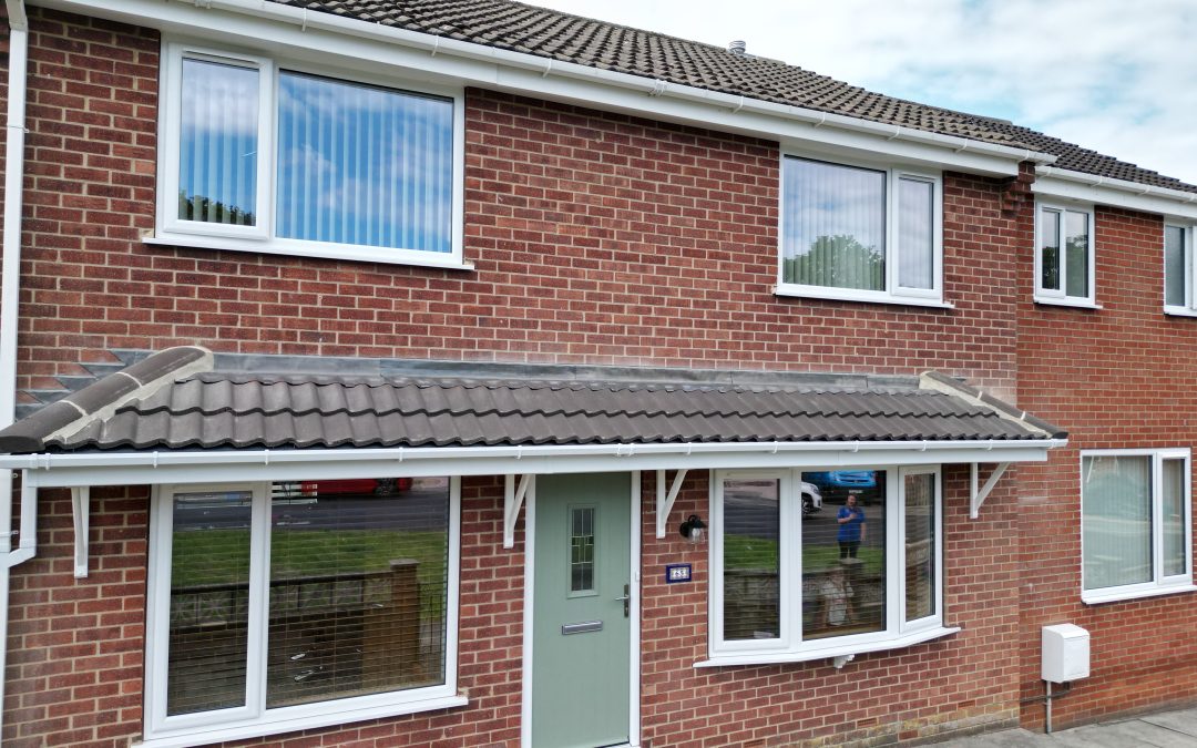 Double Hipped Porch Style Roof